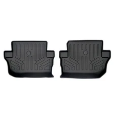 SMARTLINER SB0384 2nd Row BLACK Floor Liners for Wrangler JL 2DR