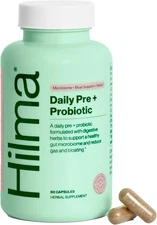 Hilma Pre and Probiotic with Herbs - Support Gut Health w/ Prebiotics 60 capsule