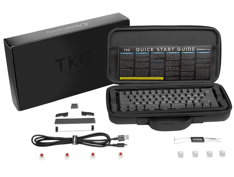 Gaming TKO Mechanical Keyboard | Clicky White Switches | 60% Layout | Split S... - Image 4 of 4