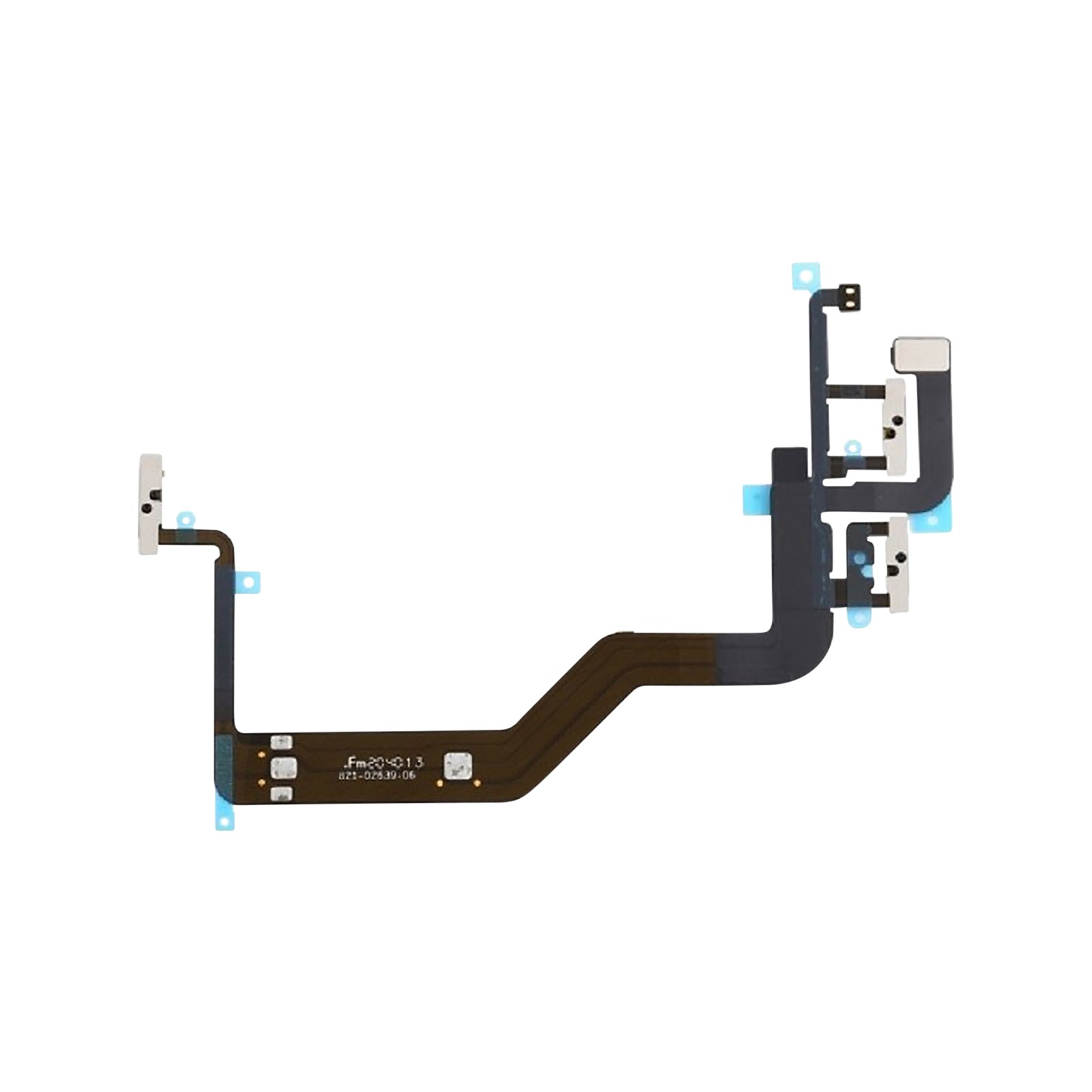Nappe power iPhone 12 Pro pour réparation bouton volume et interrupteur châssis