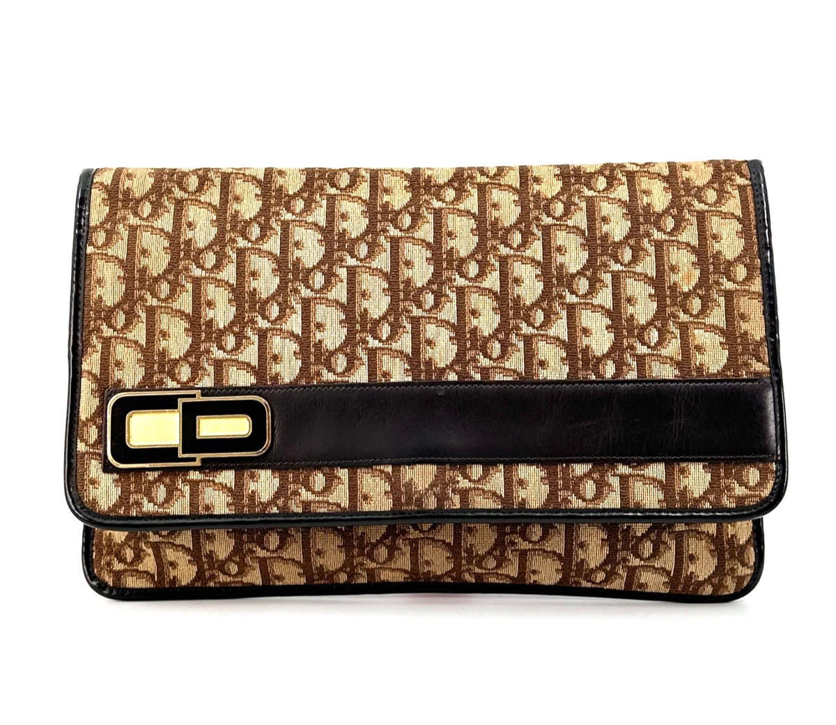 Dior Brown Clutch Bags & Handbags for Women for sale | eBay