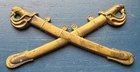 Original Civil War Crossed Sabers Cavalry Badge Insignia