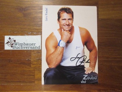 Original autograph Lars Riedel Olympic discus /// autograph autograph signed s