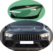 Left Side Headlight Lens Cover+Glue For Mercedes W290 AMG GT 43/53/63 2019-2022