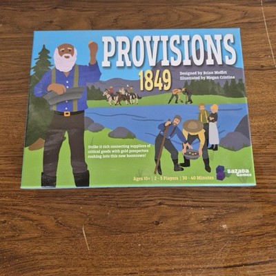 Provisions 1849 Board Game