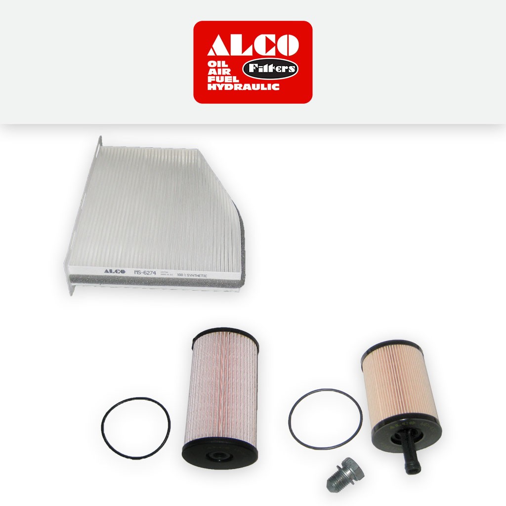 SERVICE KIT VW TOURAN (1T) 1.9 TDI ALCO OIL FUEL CABIN FILTERS (2005-2010)