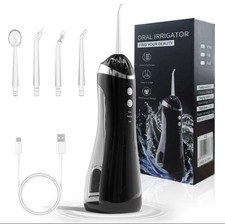 NEW Ultrasonic Water Flosser Teeth Cleaner Oral Irrigate 3 Cleaning Model 200ML