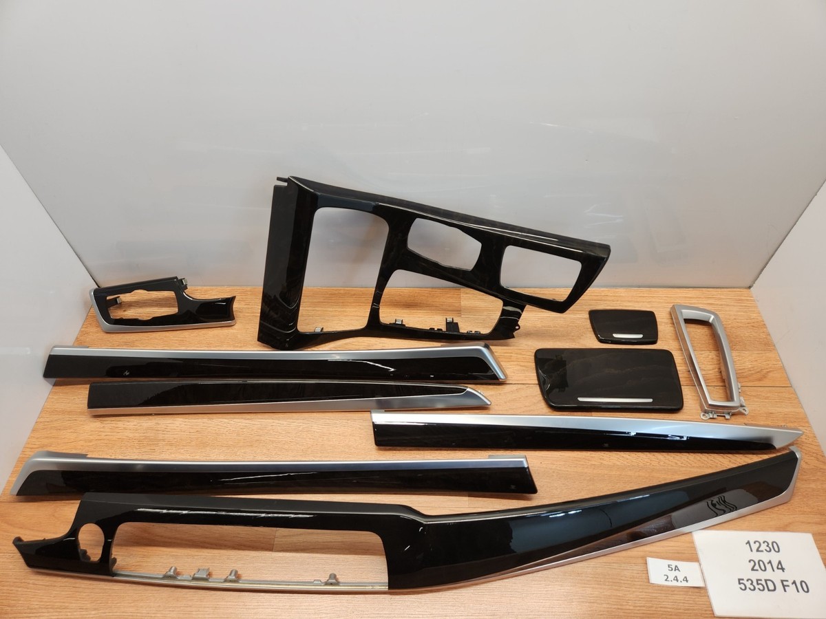 ✓ 11-16 OEM BMW F10 Center Dash Air Vent Door Wood Interior Trim