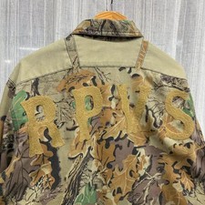 The RPVS Vintage Military Camo Shirt Size L, 46/50