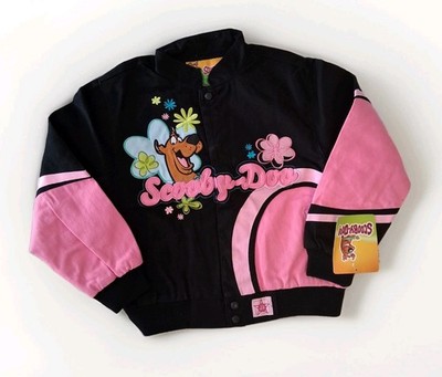 Vintage JH Design jacket youth 7-8 M Scooby Doo Racing Nascar y2k deadstock NWT