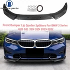 For BMW 3 Series G20 G21 320i 330i 2019-2022 Front Lip Splitter (Non M-Sport)