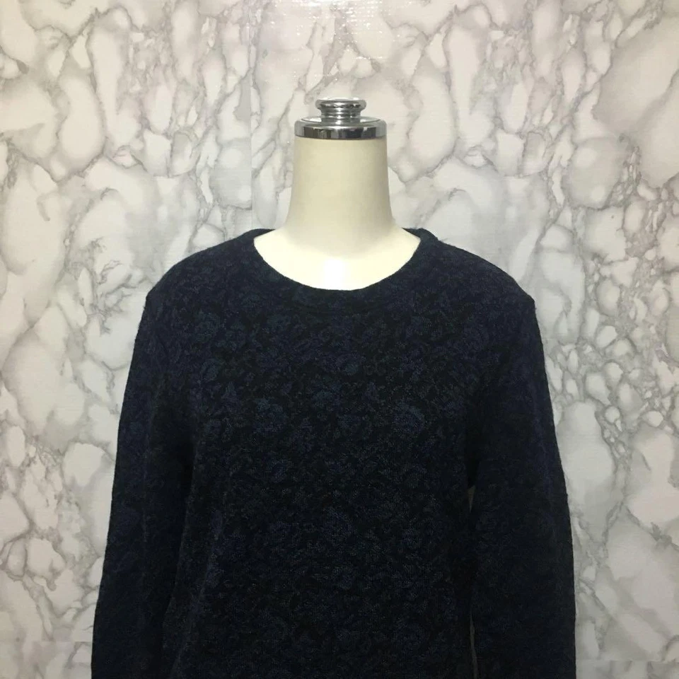 Missoni Mujer Talla Libre Etiqueta Naranja Hecho en Italia Patrón Floral Tejido Lana 100 Foto 3 de 4