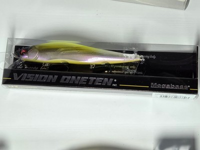 Megabass VISION ONETEN Ito Jerkbait PM Twilight Chart Back Suspending 4-1/3'' NIB