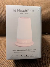 Hatch Rest+ - 2nd Gen - White Smart Sleep Assistant For Babies & Kids Pre-owned