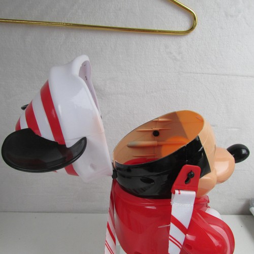 Disney Parks Mickey Mouse Pirate Popcorn Bucket Carrier Holiday Christmas Strap - Picture 3 of 8