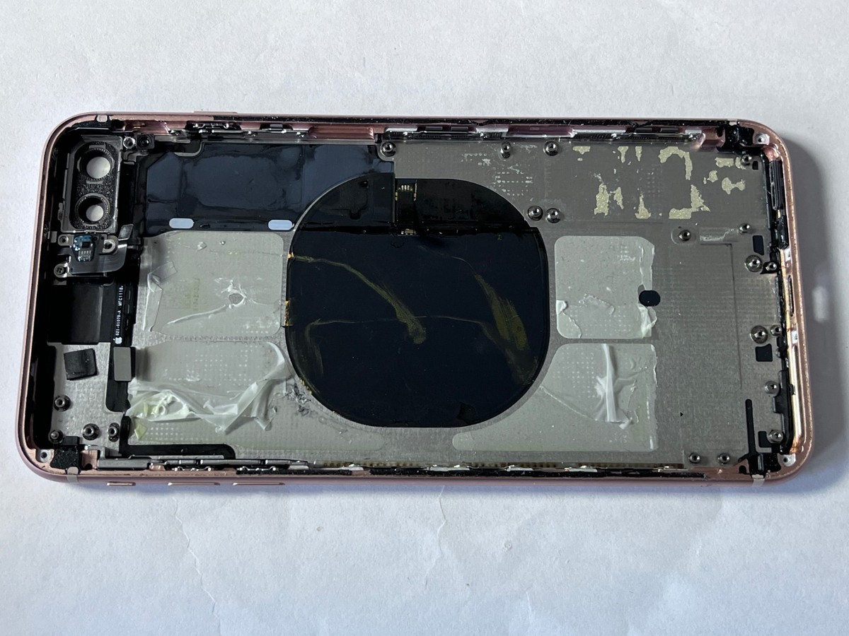 Apple iPhone 8 Plus Back Frame Glass Battery Door Cover Frame