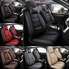 For Honda Accord 2012-2026 Car Seat Covers Leather Full Set 5 Seat Front Rear