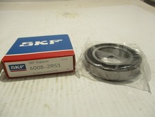 NEW SKF 6008-2RS1 SEALED BALL BEARING 40X68X15 MM