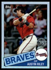 Austin Riley 2020 Topps Chrome #85TC-23 Braves Insert ? SEE SCAN! FREE SHIPPING