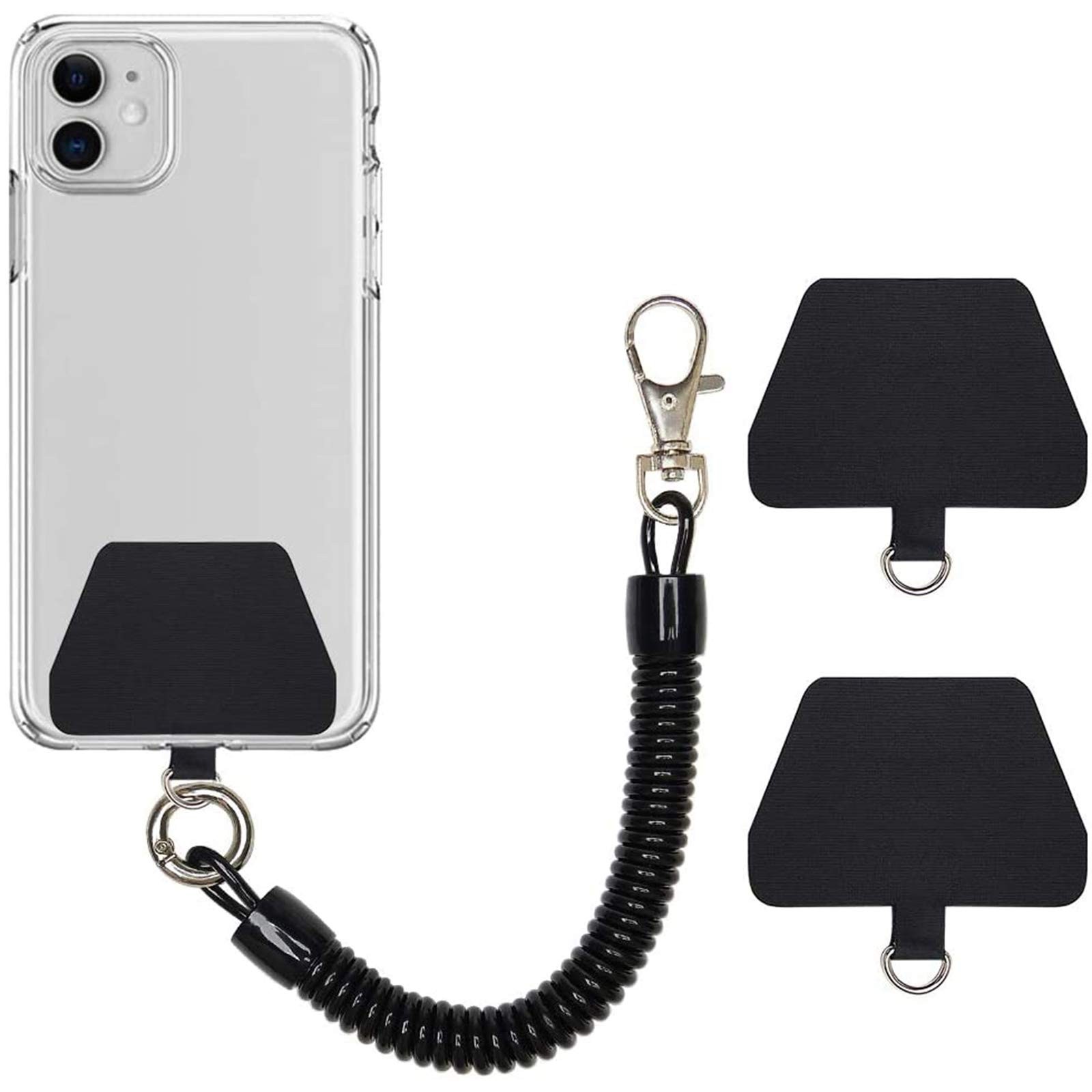 Phone Lanyard Universal Theftproof Anti Lost Elastic Tether Wrist Strap with