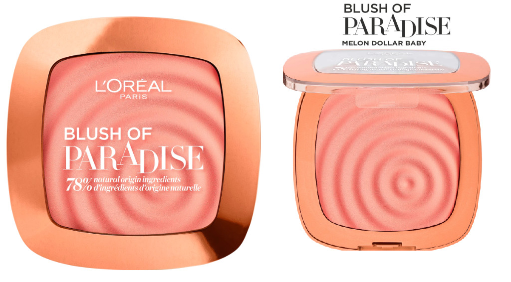 L'Oreal Blush Of Paradise Powder Blush- 03 Melon Dollar Baby