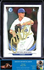 2014 Bowman *Christian Binford **Card #BCP29** AUTO (RC)