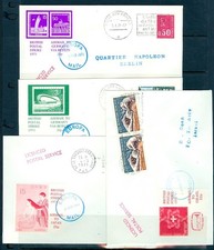 FRANCE/GERMANY SEL OF 1971 BR POSTAL STRIKE LABELS