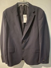 Polo Ralph Lauren Wool/Polyester Mens Navy blue Suit Sz Large NWT