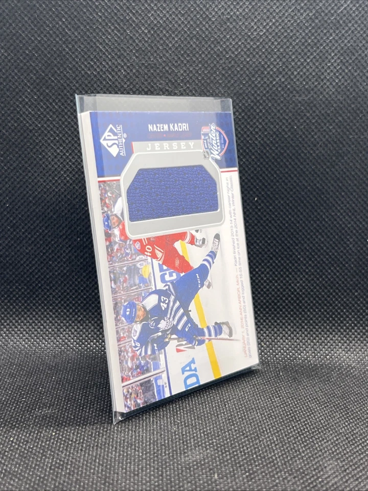 2014-15 SP Game Used Winter Classic Materials Jerseys #WCNK Nazem Kadri - Image 3 of 4