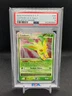 2008 Pokemon Majestic Dawn Leafeon Lv.X Holo 99/100 PSA 5 Double Holo Swirls
