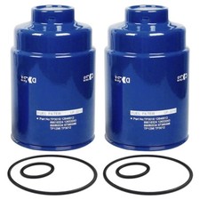 2x Diesel Tp3018 Fuel Filter For 6.6l Duramax 2001-2016 Chevy Gmc 2500hd3500hd