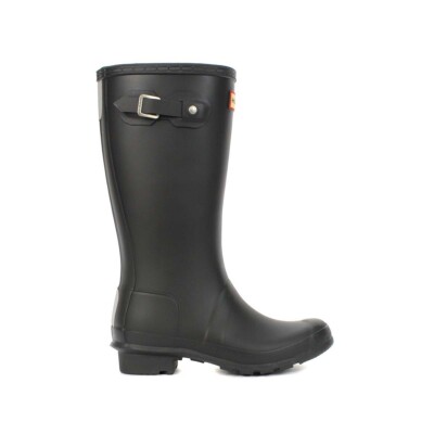 HUNTER ORIGINAL WELLY ブラック Big kids's Big Kids Original Gloss Rain Boots - Black