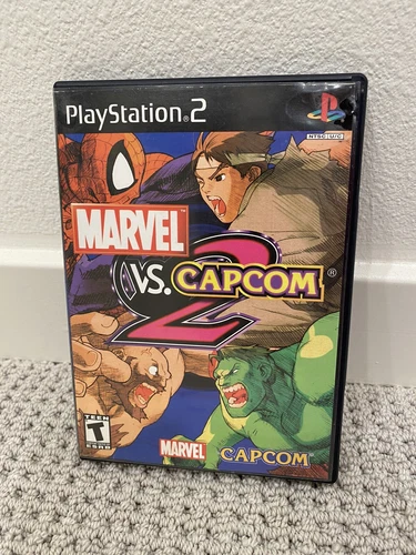 PlayStation 2 Marvel vs Capcom 2 BOX ONLY PS2 MVC2