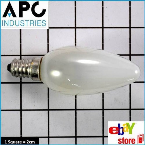 GENUINE WESTINGHOUSE CHEF SIMPSON RANGEHOOD LAMP 40W 240V CLEAR 4055178703K - Picture 2 of 2