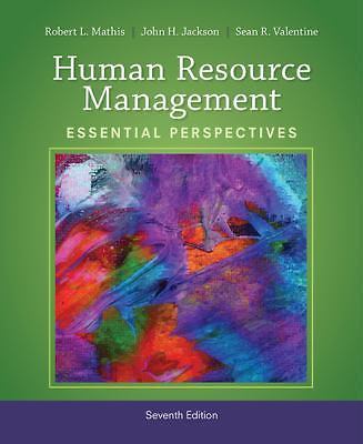 Human Resource Management : Essential Perspectives by John H. Jackson, Robert...