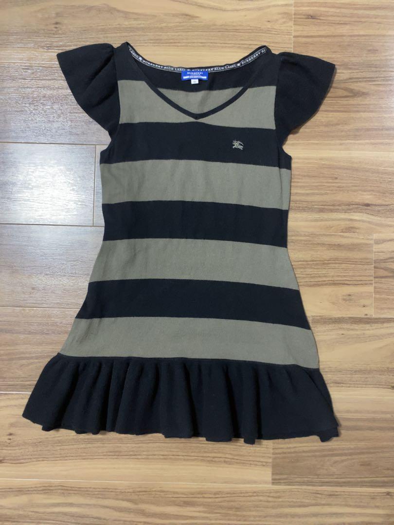 Burberry Blue Label Mini Knit Dress Size S Tunic Used Fashion