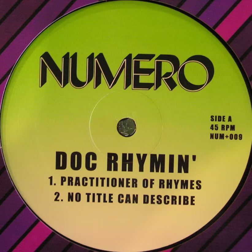 Doc Rhymin Practitioner of rhymes/No title can describe/Dictonary rap (Vinyl LP)