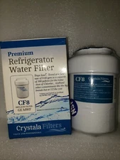 Crystala Filters Model CF8 Premium Refrigerator Water Filter - Replaces GE MWF