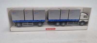Wiking 5740236 Merc.Benz SK LKW mit Logistikboxen__1:87