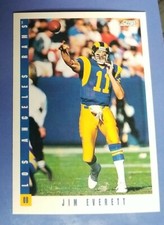 1993 Score Jim Everett #55 - Los Angeles Rams 