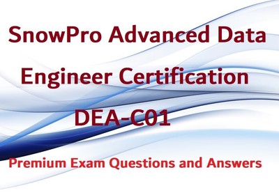 DEA-C01 SnowPro Advanced Data Engineer Certification EXAM Questions and Answers