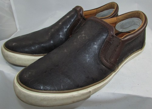 Coach New York Mens Slip-on Shoes Size 