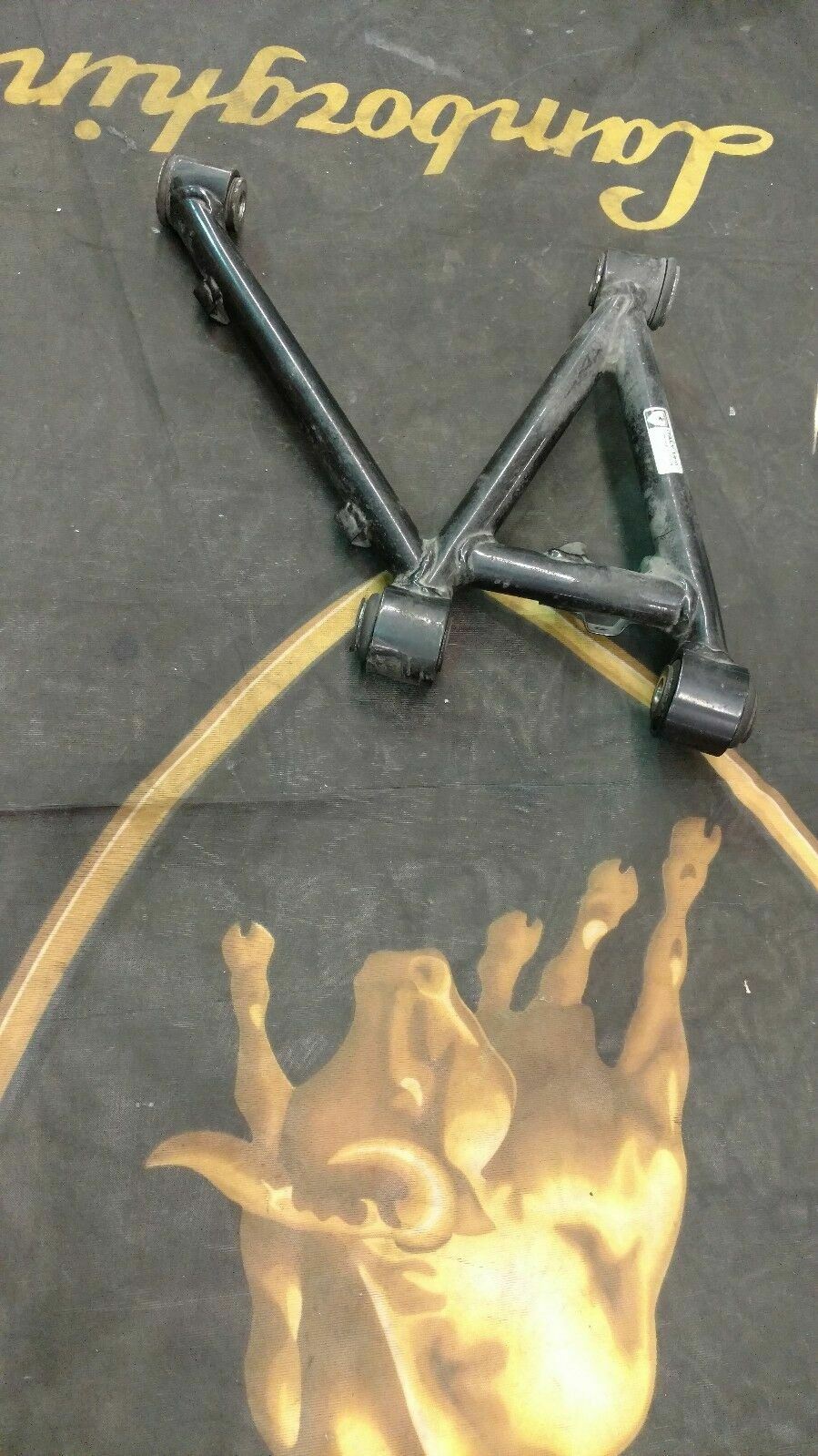 LAMBORGHINI MURCIELAGO LP640 REAR LEFT DRIVER UPPER CONTROL ARM OEM 410505361B