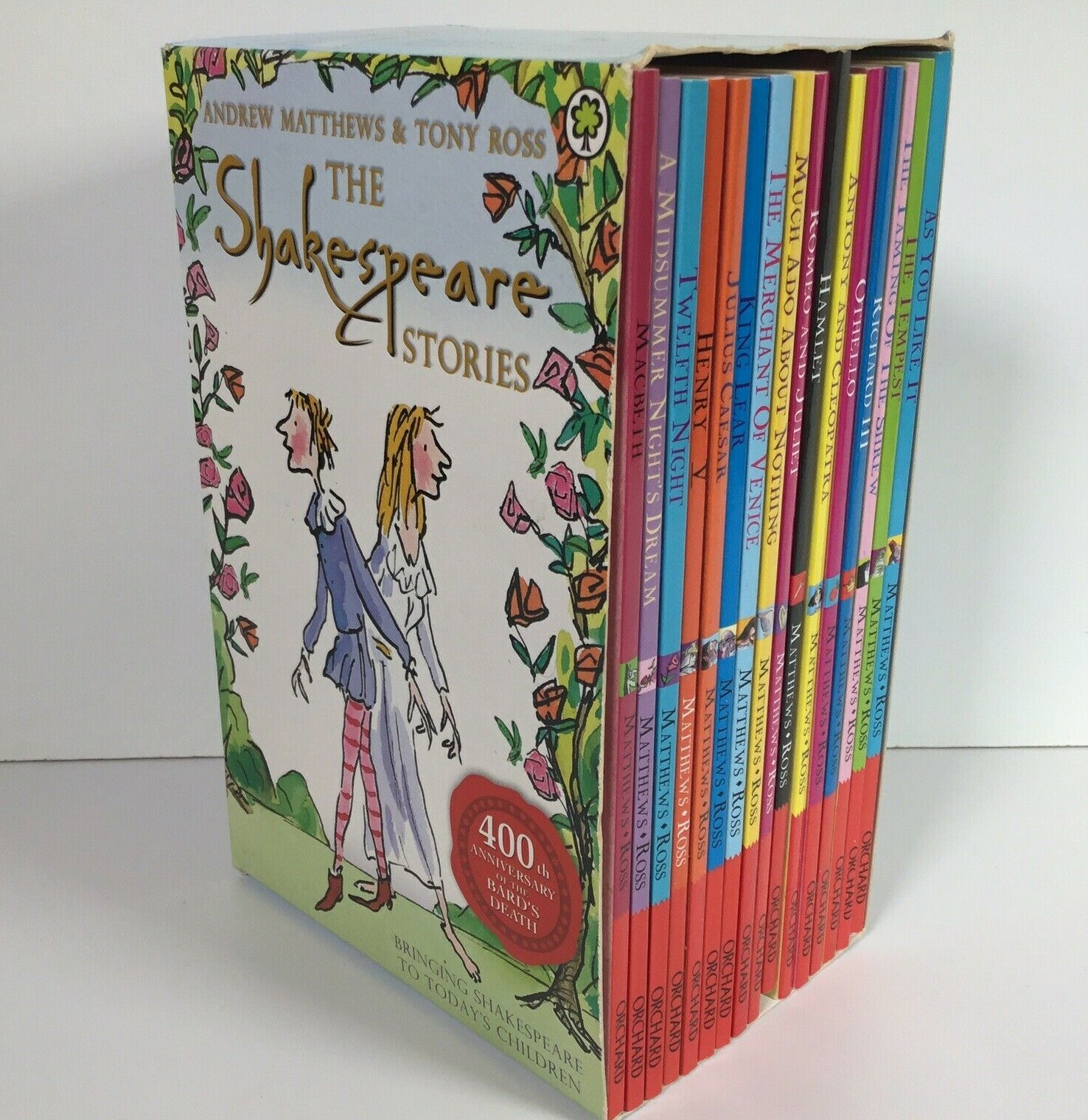 The Shakespeare Stories  16 Book box Set  Orchard  Children Age 6+