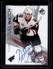 2016-17 SP Authentic Future Watch Rookie Autograph Dylan Strome RC Auto 177/999