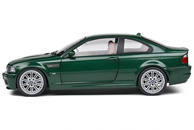SOLIDO BMW E46 M3 COUPE – OXFORD GREEN – 2000-1/18-S1806507 | eBay
