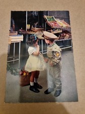 Postcard. Children. Dressed as Soldiers. Vintage. c1960's