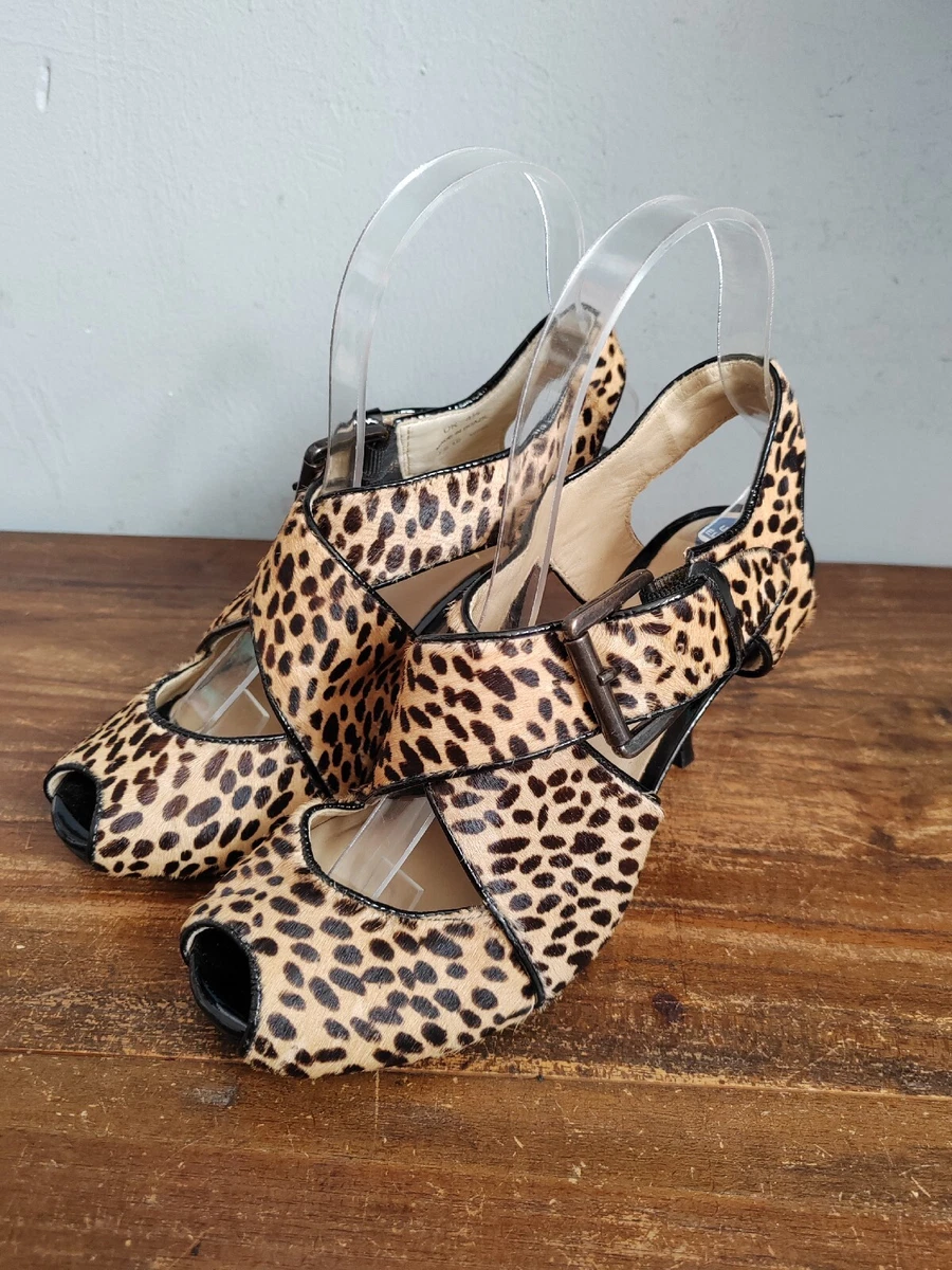 Very g cheap leopard sandals