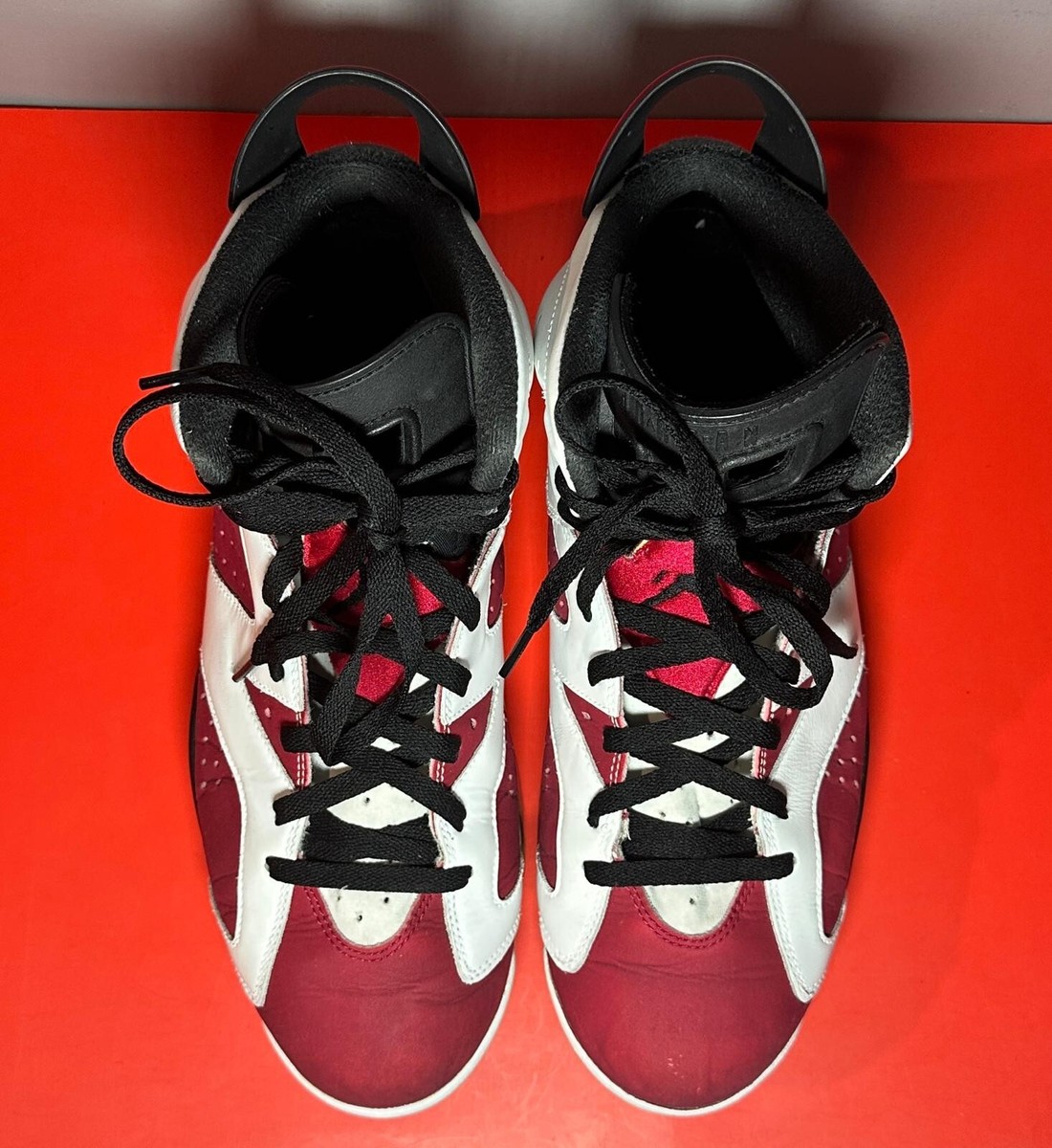 Size 11.5 - Air Jordan 6 Retro 2014 Carmine 823229808826| eBay