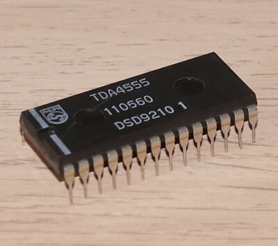 1 Stk. TDA4555 :  Multistandard Decoder for PAL, SECAM, NTSC  original Philips